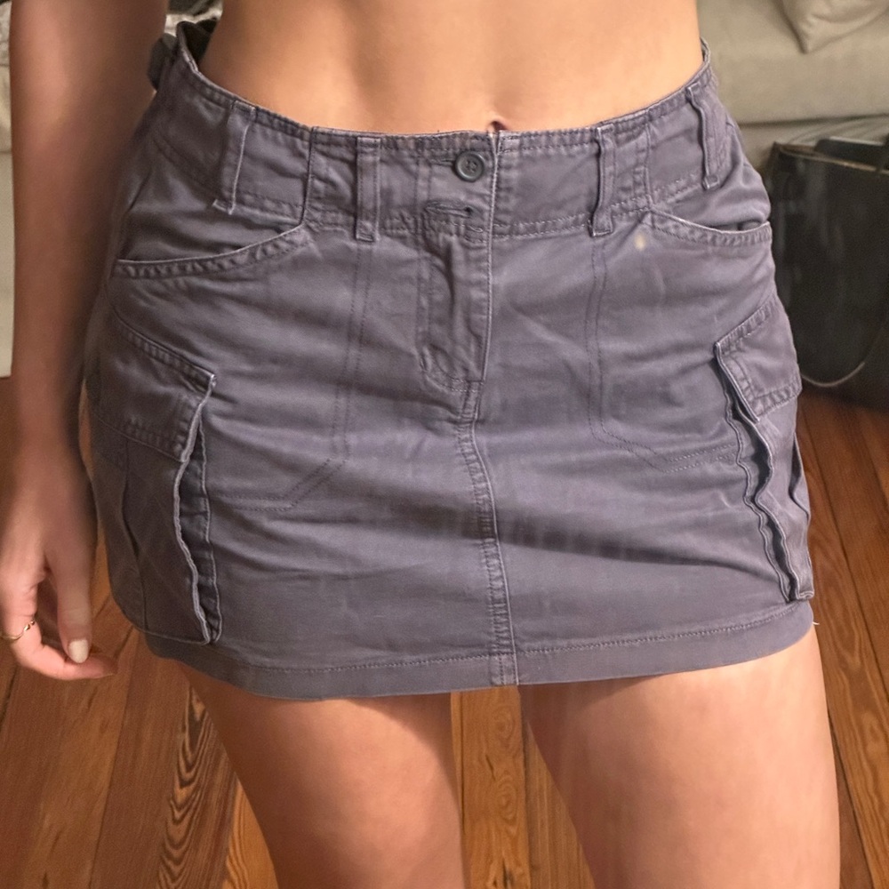 Mini cargo skirt